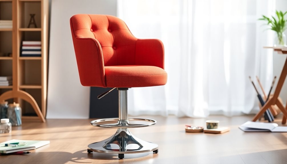choosing a drawing stool