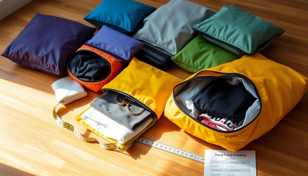 choosing compression packing cubes