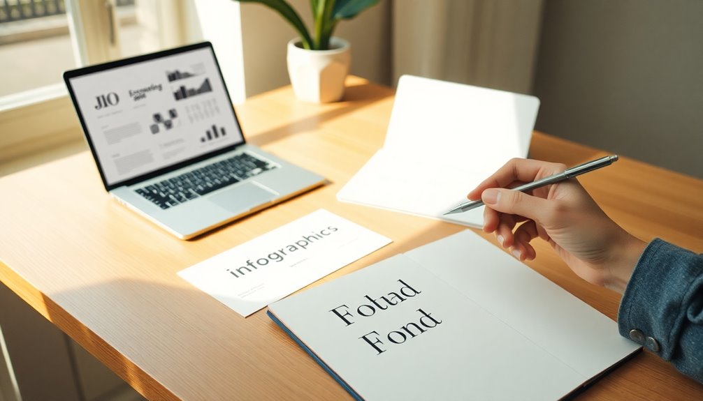 choosing easy to read fonts