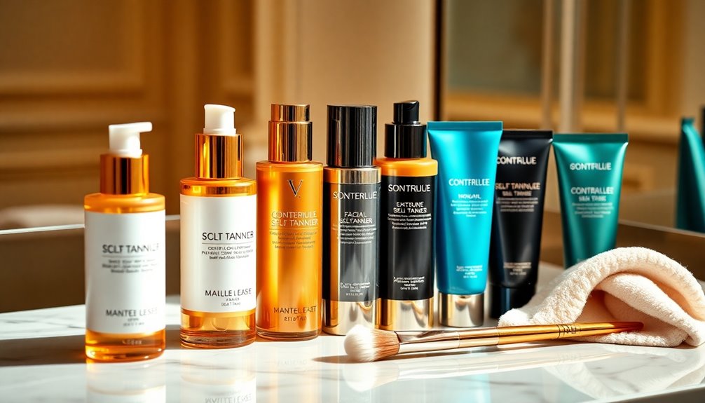 choosing facial self tanners