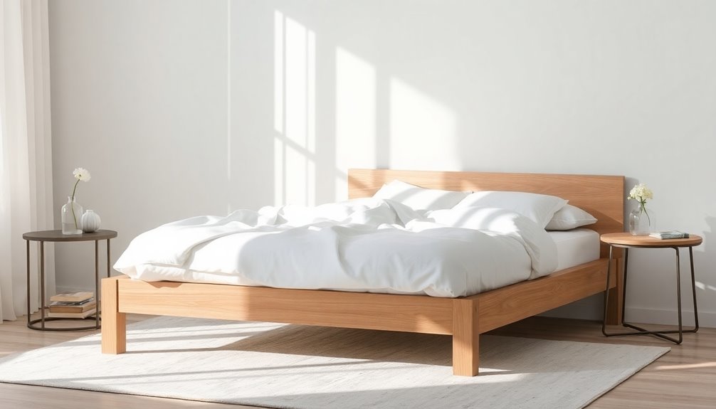 choosing minimalist bed frames