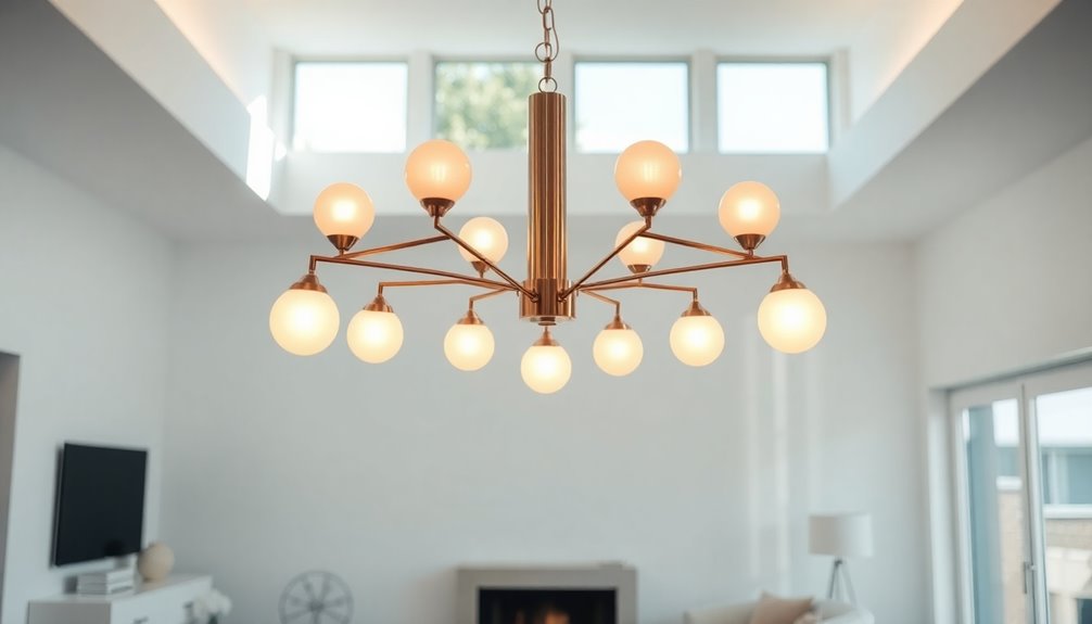 choosing minimalist chandelier designs