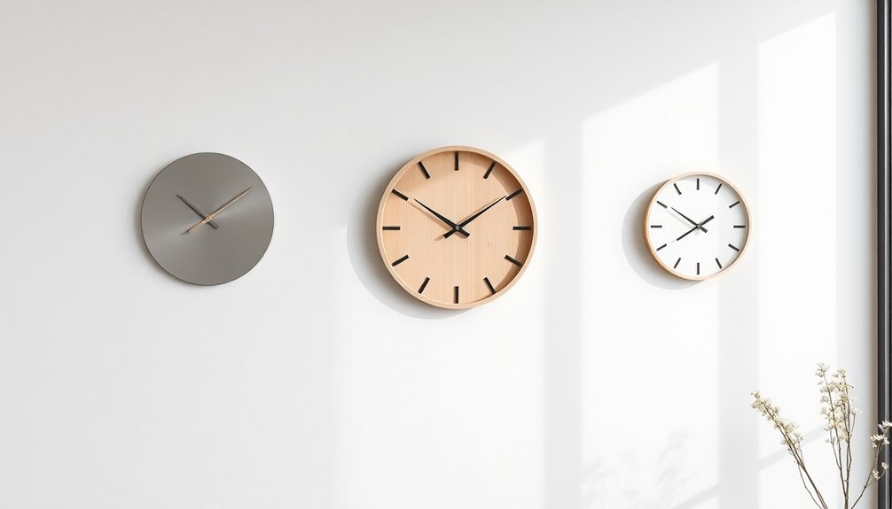 choosing minimalist clock features