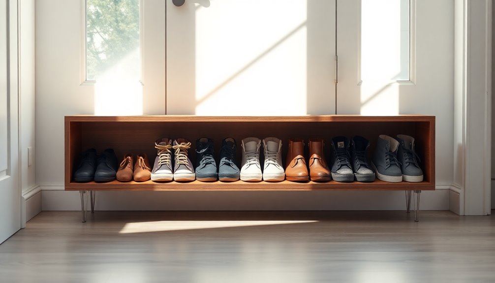 choosing minimalist shoe organizers