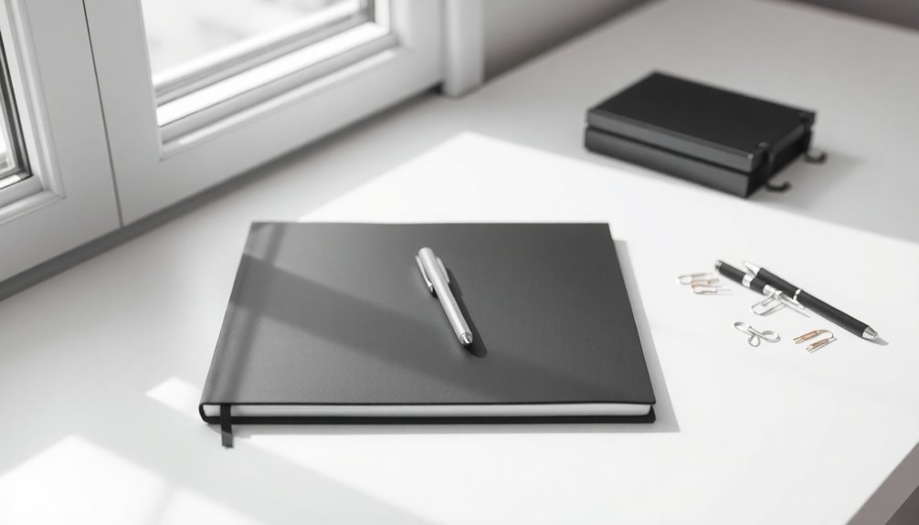 choosing minimalist stationery essentials