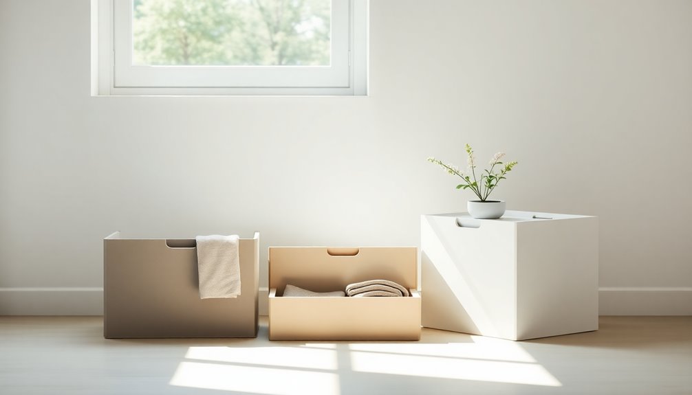 choosing minimalist storage solutions
