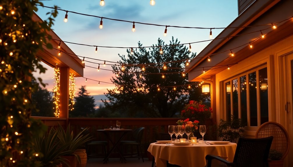 choosing outdoor string lights