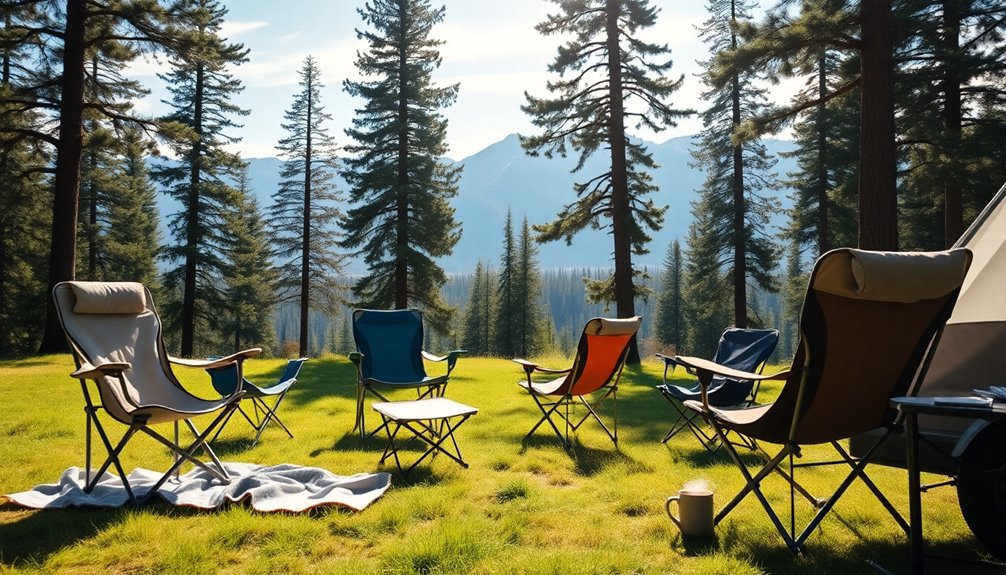 choosing the right camping chairs