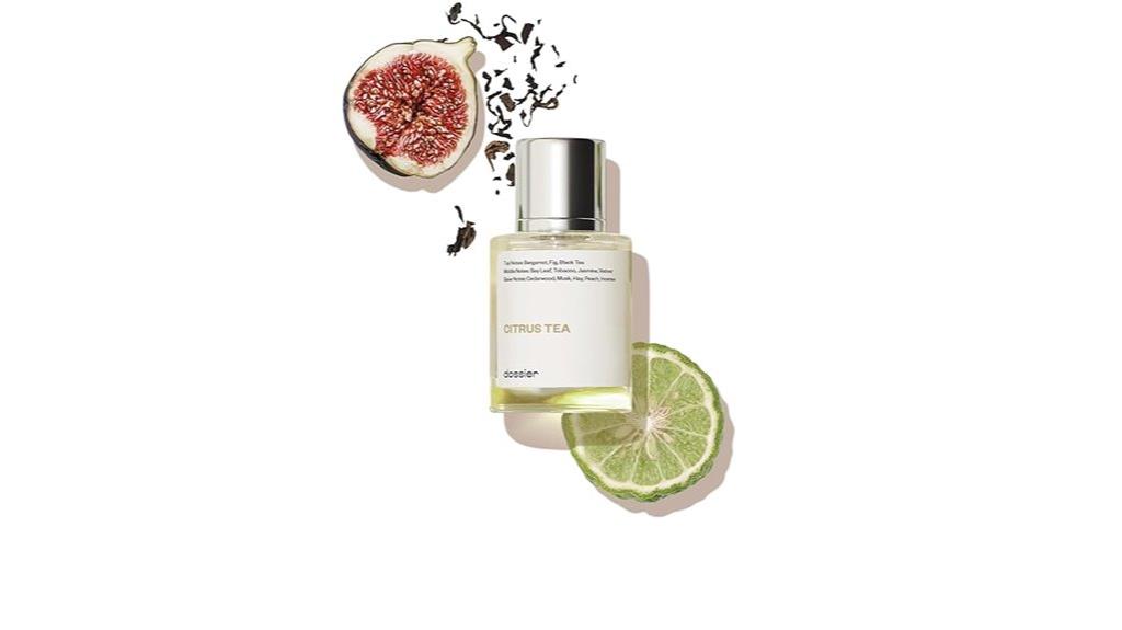 citrus tea fragrance bottle