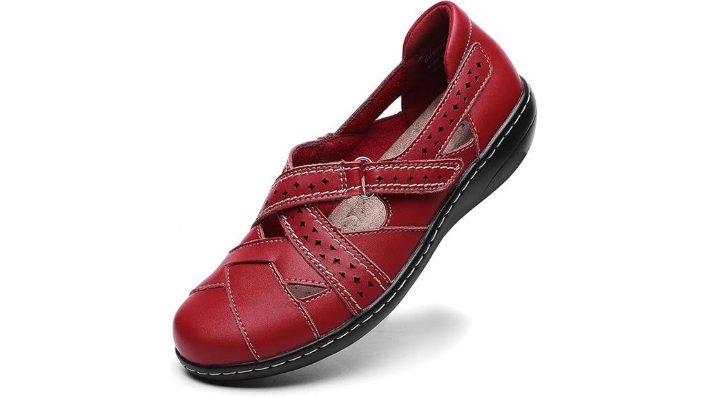 classic leather casual sandal