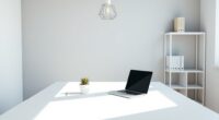 clean and focused workspace