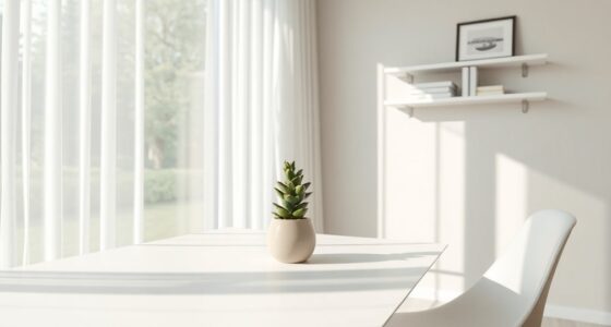 clutter free inspirational office designs