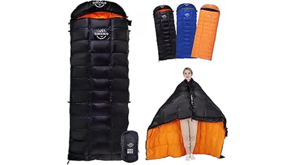 cold weather sleeping bag