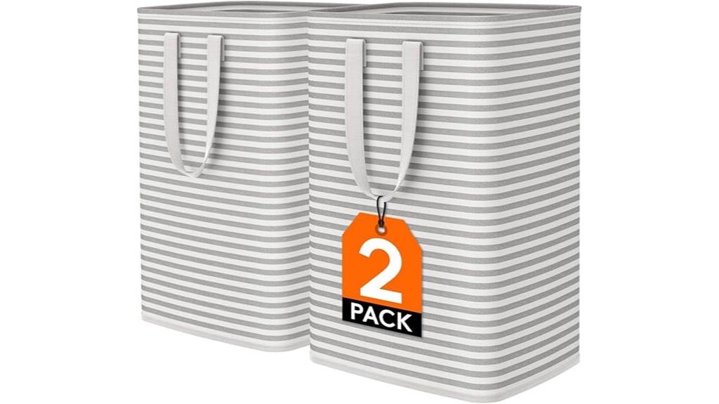 collapsible laundry storage solution