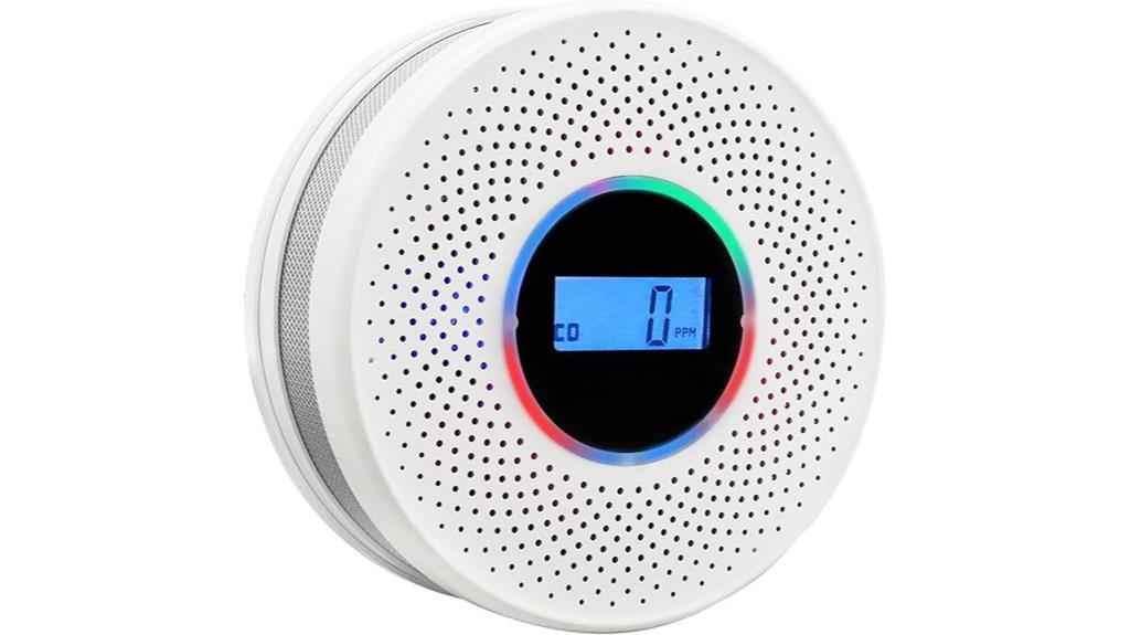 combined smoke and carbon detector