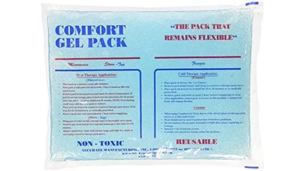 comfort gel pack trio