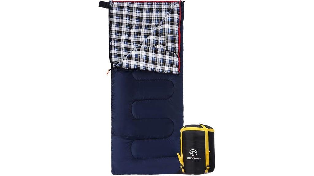 comfortable camping sleeping bag
