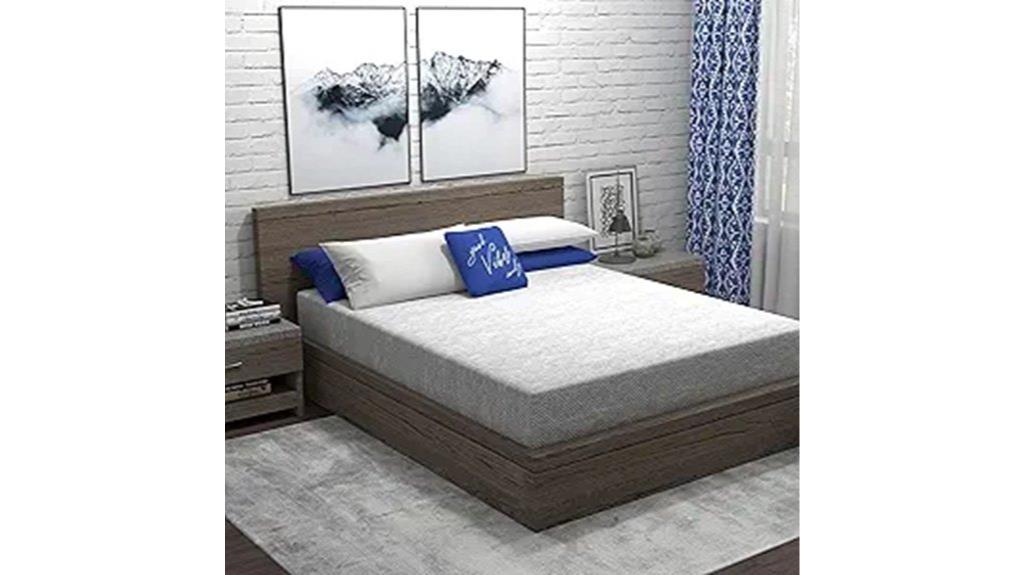 comfortable gel foam mattress