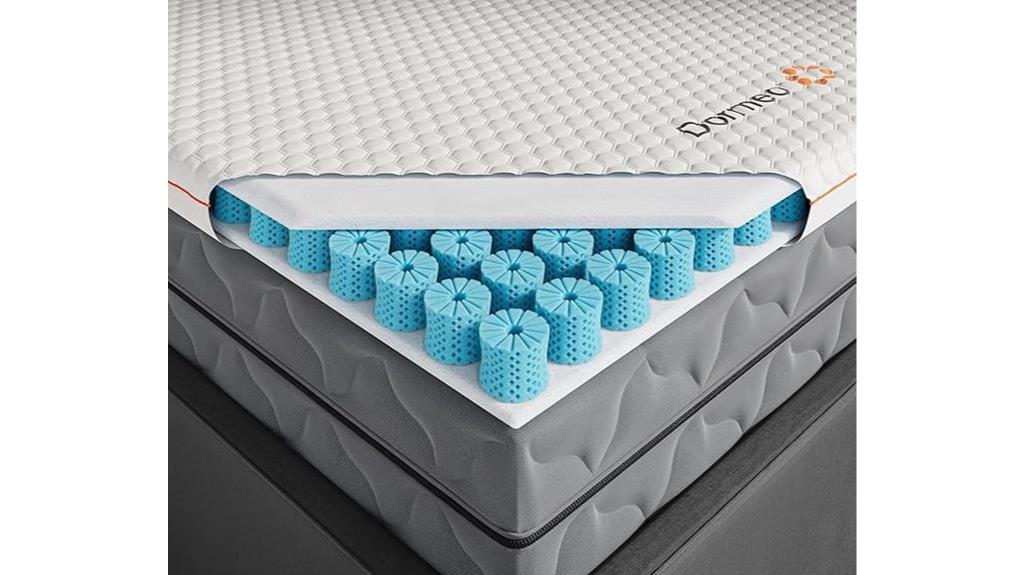 comfortable octaspring mattress topper