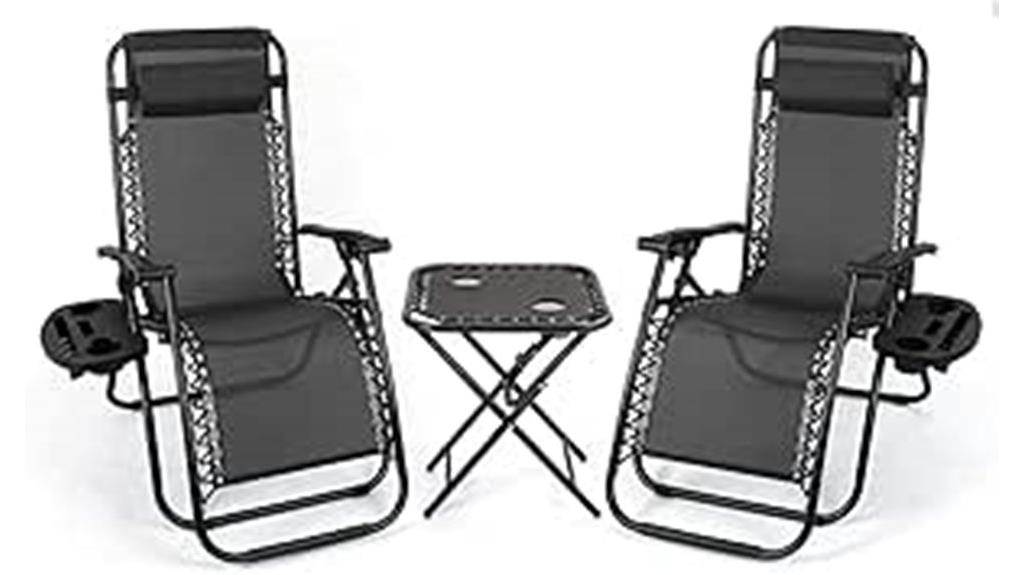 comfortable outdoor reclining chairs