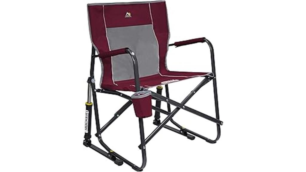 comfortable outdoor rocking chair