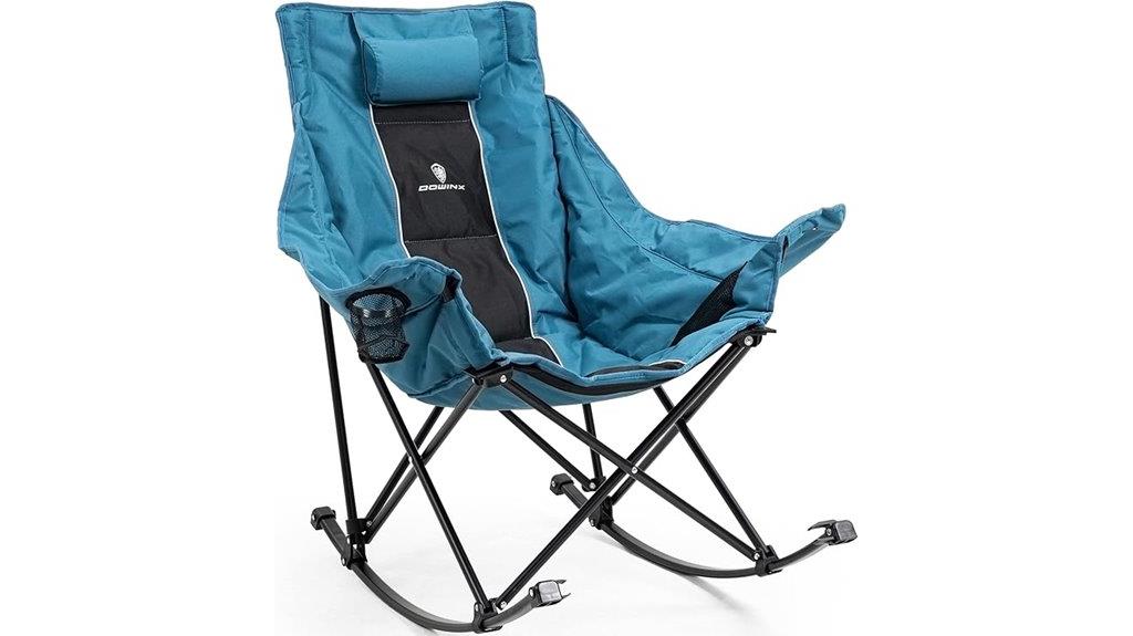 comfortable oversized camping chair