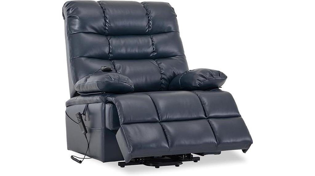 comfortable reclining lift chair