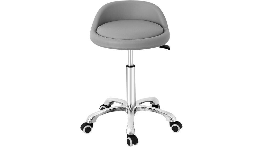 comfortable rolling stool design