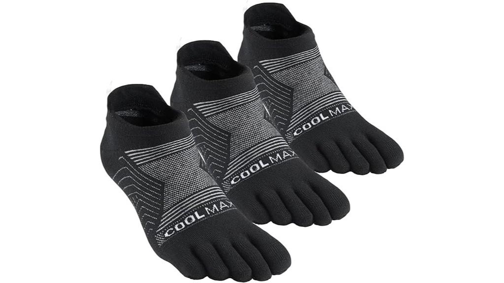 comfortable toe socks pack