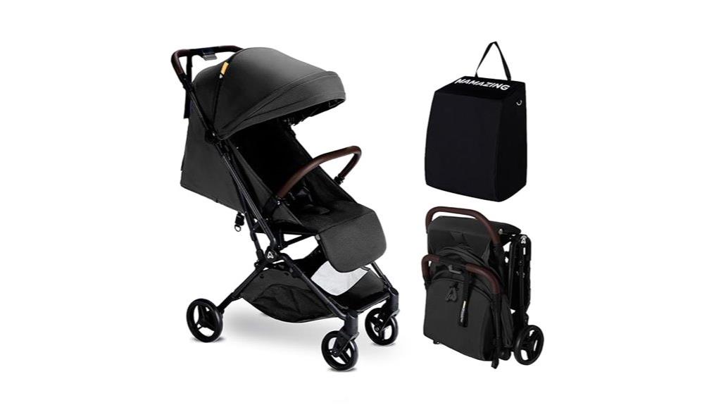 compact airplane friendly stroller