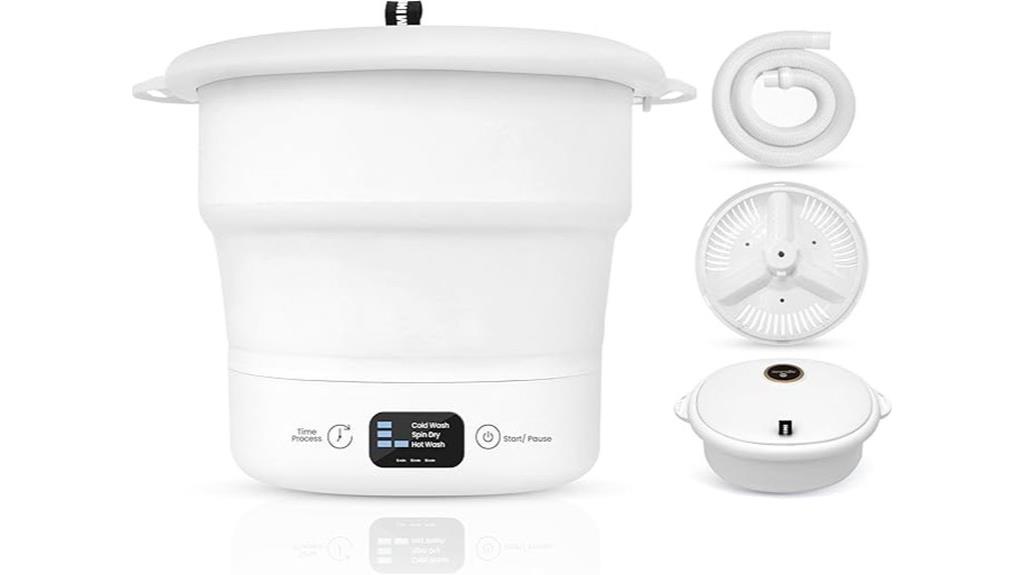 compact and convenient laundry solution