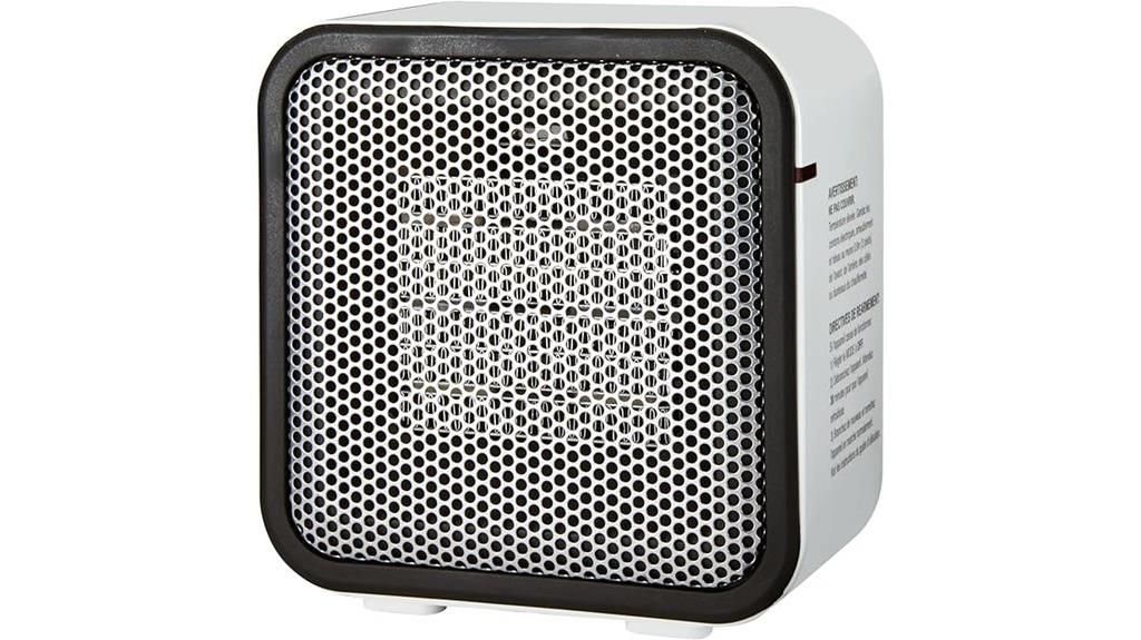 compact ceramic desk heater