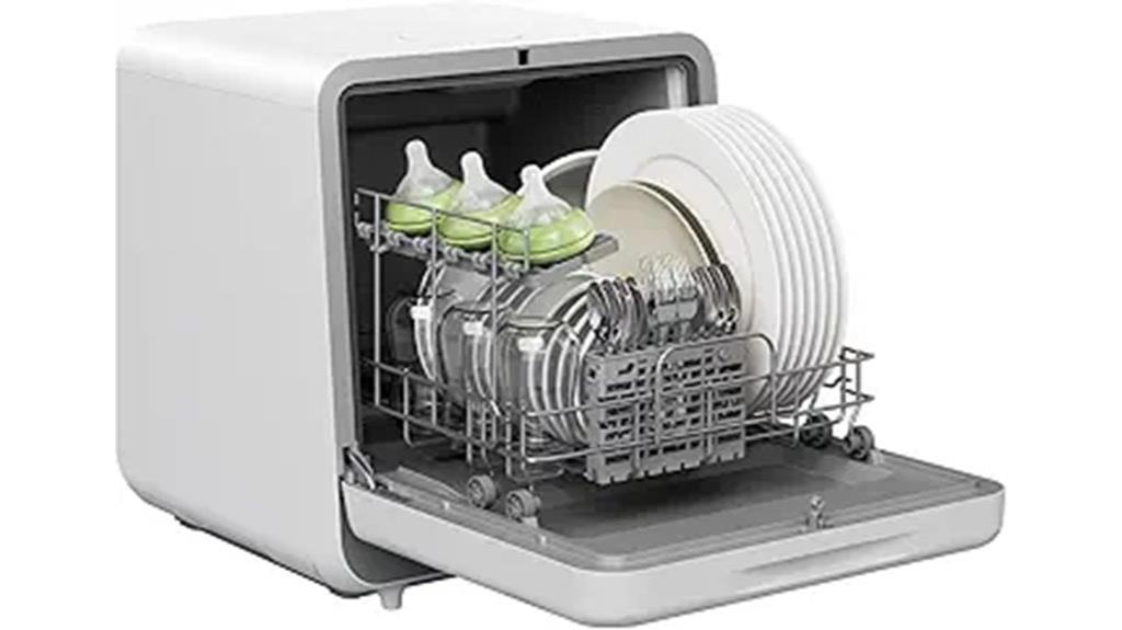 compact countertop dishwashing solution