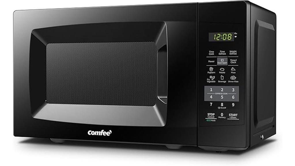 compact countertop microwave oven