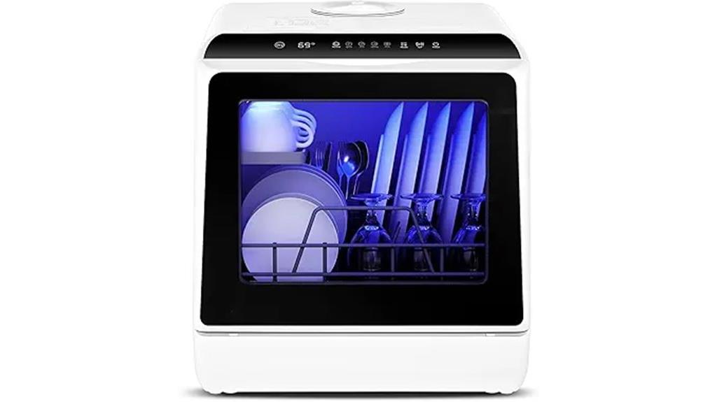 compact dishwasher for mobile living