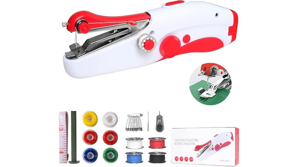 compact electric sewing device
