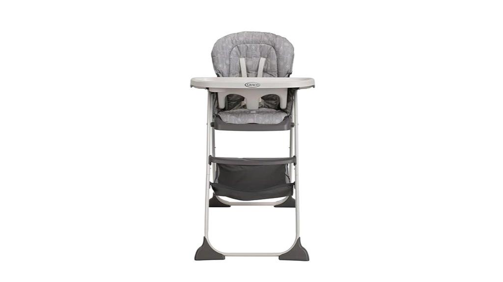 compact high chair design