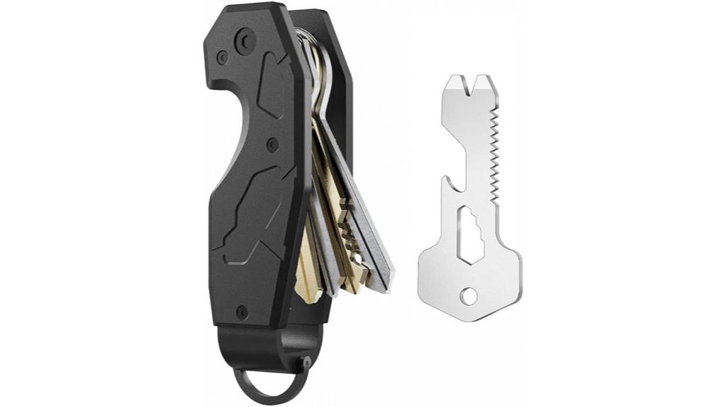 compact key organizer tool