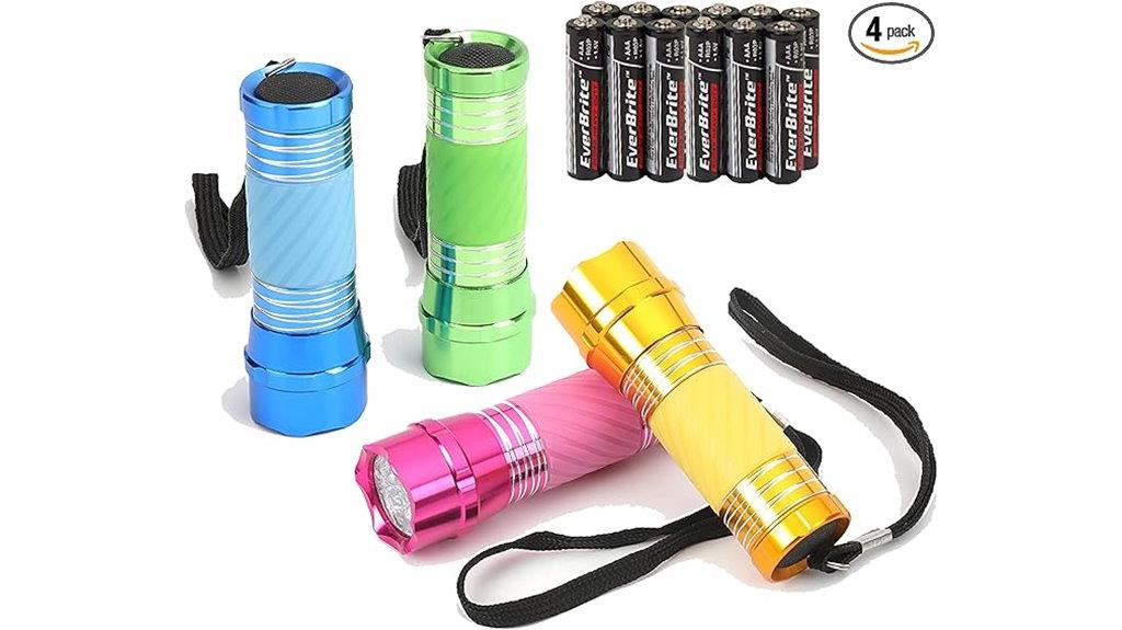 compact mini led flashlights