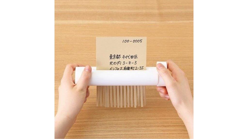 compact muji handy shredder