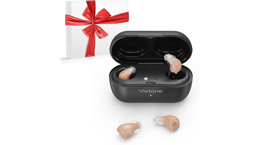 compact rechargeable hearing aids
