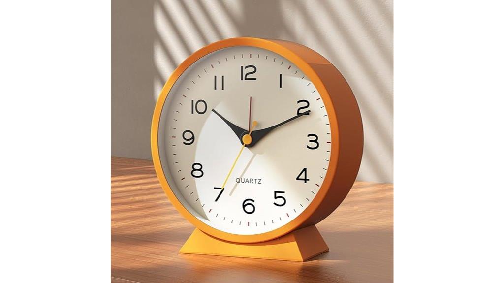 compact retro alarm clock