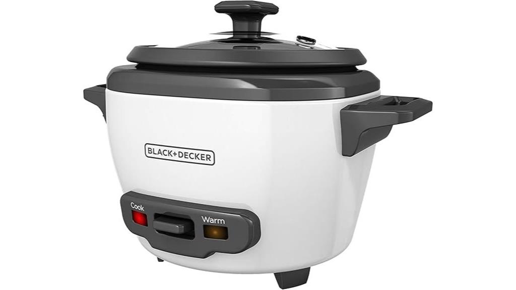 compact rice cooking appliance