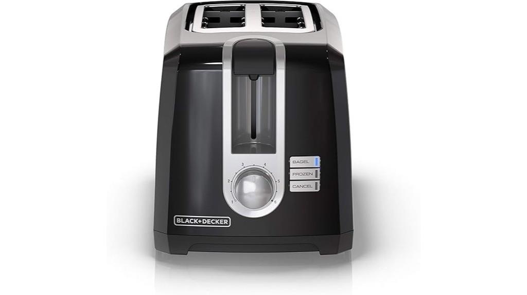 compact two slice toaster
