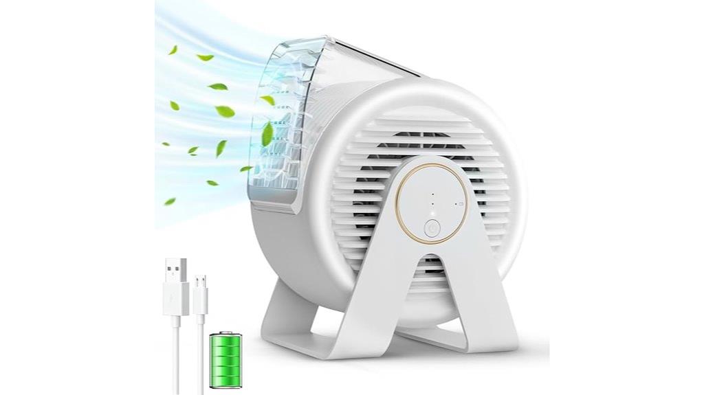 compact usb fan speeds