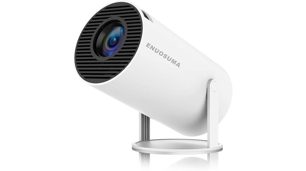 compact wifi bluetooth projector
