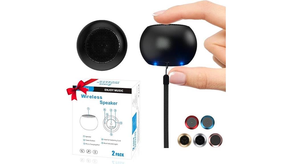 compact wireless audio device