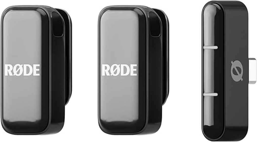 compact wireless microphone system