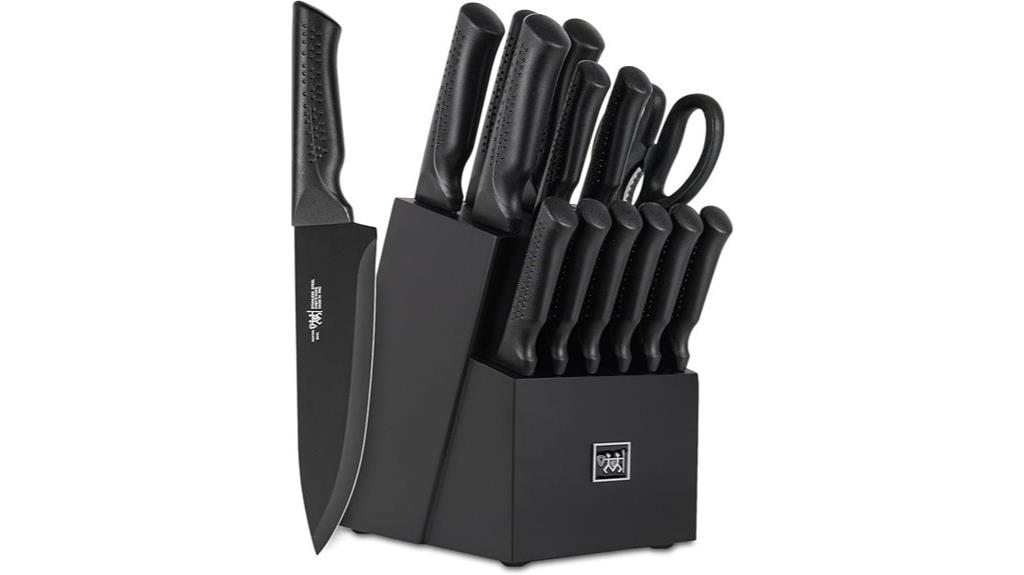 complete kitchen knife collection