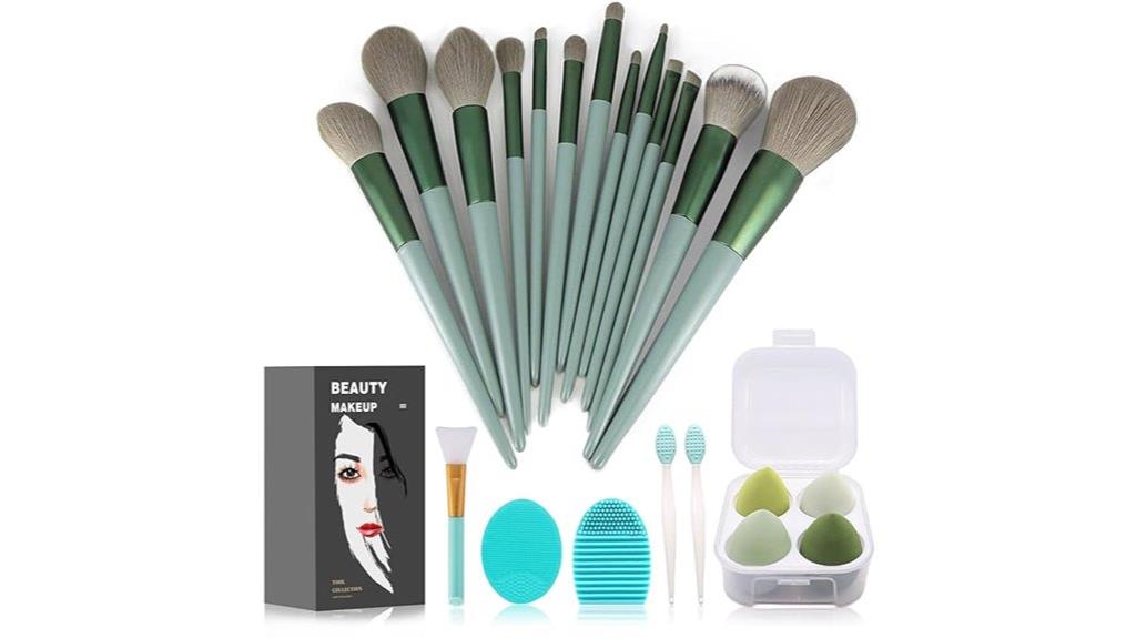 comprehensive makeup brush set